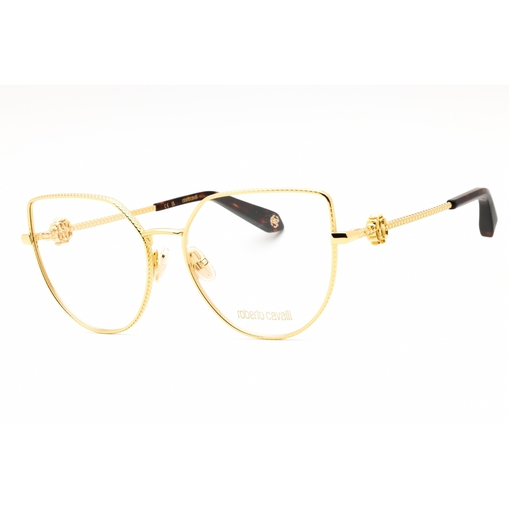 Roberto Cavalli VRC048 Eyeglasses Semi-Matt Lavender Metal Cat-Eye
